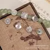 Acessórios de Moda Nacional Retrô para Sair para Ver o Mundo "Xifu" Padrão de Dinheiro e Peixe Pequeno Contas Separadas Pulseira DIY Feita à Mão Material para Miçangas