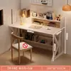Mesa com Estante Integrada Casa Quarto de Dormir Estudante Estudo Mesa de Escrita Mesa de Escritório Mesa de Computador Mesa de Escrita de Mesa Mesa