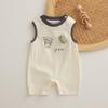 Chaleco para bebé recién nacido, todo en uno, tipo A, de algodón puro, de verano, fino, para hombre y mujer, ropa de escalada para bebé, ropa de verano, atuendo para niños