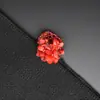 Anillo de Piedra Natural Estilo Étnico Popular Serie Multicolor Cuentas de Grava Anillo Hueco Estilo Bohemio Cuentas de Arroz