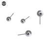 Titânio G23 Bola 3/4/5mm Haste de Inserção Joias para Piercing Acessórios para Lábio Unha Acessórios DIY Bola de Reposição