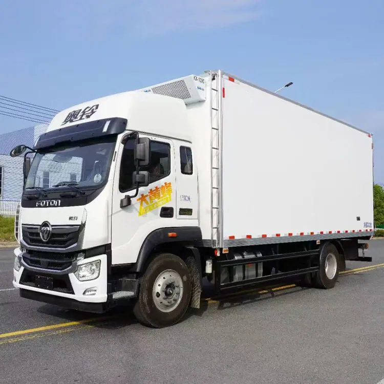 福田G9面包冷藏车5.2米冷藏车小型面包疫苗车优质供应