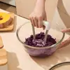 Machacador de Acero Inoxidable para Uso Doméstico para Comida de Bebé, Calabaza, Camote Morado y Puré de Papa; Herramienta de cocina
