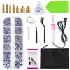 Suministro Especial Transfronterizo Kit Aplicador de Pedrería Hotfix Portátil Reparador de Pedrería Herramienta de Aplicación de Pedrería para Ropa Kit Fabricante Venta al por Mayor