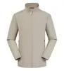 Chaqueta impermeable con impresión de logo personalizado, ropa de trabajo para equipo corporativo, chaqueta con capucha para hombre, chaqueta fina de otoño para empresa