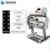Rebanadora Multifuncional de Frutas y Verduras Xu, Rebanadora de Carne Comercial para Cantinas, Supermercados y Cocinas, Máquina Completamente Automática para Cortar Rollos de Carne