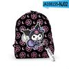 3D Nuevo Producto Impreso Periférico Sanrio Kuromi Mochila Kuromi Escuela Primaria y Secundaria Escuela para Hombres y Mujeres Mochila Escolar