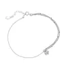 Pulseira Dupla Camada Estrela Feminina Temperamento Nicho Design Simples Exquisite Alto Senso Presente de Feriado para Namorada