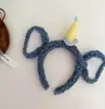 Nuevo lindo sombrero de peluche oso elefante bebé diadema infantil diadema para padres e hijos hebilla para la cabeza
