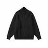 Yidao Vintage Otoño 2026 Nueva Colección: Suéter Cárdigan con Cremallera de Punto Trenzado Patrón Espiga, Ropa de Punto Estilo Retro Old Money para Hombres y Mujeres