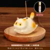 Portaincienso Adorno Gato Viejo Modelo Nuevo Porta Varilla de Incienso Sándalo Soporte Decoración Mesa de Té Encendedor de Incienso Lindo Gato Portaincienso