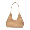 Bolsa Minimalista Tingida à Mão para Mulheres 2026 Novo Modelo Bolsa Dumpling para o Trabalho Bolsa Transversal Estilosa de Primavera