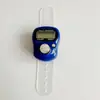 Anillo contador de dedos dispositivo de conteo contador electrónico mini anillo de dedo pantalla digital contador de meditación en stock venta al por mayor