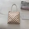 Ruien 2026 Bolso Nuevo Bolso Casual de Hombro Único Estilo Universitario para Mujer Viaje Diario Letra Versión Coreana Gran Capacidad