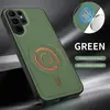 Adecuado para funda de teléfono Samsung S26Ultra, textura de cuero tecnológico A57, funda de negocio magnética A37, cubierta protectora anticaídas S25FE
