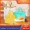 Bolsa Térmica para Bolo Grande Capacidade Espessada Conservação de Frutos do Mar Refrigerada Folha de Alumínio Não Tecido Churrasco para Viagem Bolsa Térmica Personalização