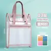 Bolsa de Almacenamiento Transparente Vertical para Papeles de Examen A4, Carpeta Plegable de 13 Compartimentos, Carpeta de Archivos Portátil, Bolsa de Clasificación por Materia de Gran Capacidad
