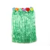 Venta Caliente de Fábrica Accesorios para Fiestas y Actuaciones de Adultos y Niños Falda de Hierba para Baile 60cm Falda de Hierba Hawaiana de Una Sola Capa