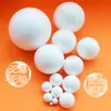 Bola de espuma sólida atacado Bola de isopor Bola de espuma branca Decoração de cena de casamento Layout 10-500mm