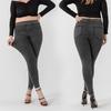 Jeans de Yoga de Talla Grande y Peso Extra Largo Exclusivos Transfronterizos para Mujer Cintura Alta Adelgazantes Ajustados Ropa Exterior Pantalones Casuales