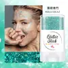 Bastão de Glitter Laser Fantasia de Sereia Transfronteiriço Glitter Corporal Pelos Faciais Espessos Gel de Lantejoula Bastão de Maquiagem
