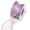 Hilo de poliéster cola de pez cinta de seda flor de regalo empaque cinta tejida lazo DIY pinza para el pelo ropa bolsas muñecas accesorios
