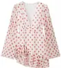Vestido Assimétrico Estampado de Manga Longa com Decote em V Profundo, Versátil, Popular Europeu e Americano, AliExpress