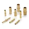 Manguera Reductora Recta Enchufe Recto Cobre Completo Codo de 90 Grados Cabeza Grimm Tubo de Cuero para Acuario Junta de Pagoda Reductora