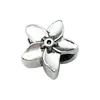 40 Cuentas de Aleación de Plata Tibetana de Agujero Grande Retro DIY Pulsera Collar Corazón Corona Estrella Cuentas de Agujero Grande Accesorios de Joyería