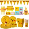 Festa com Tema Pikachu Artigos de Festa Elfo Bola Decoração de Festa Bandeja de Papel Descartável Copo Guardanapo Toalha de Mesa Conjunto de Atmosfera