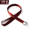 Lanyard de Aleación de Aluminio en Stock, Hebilla Creativa de Metal de 1.5 cm de Ancho, Lanyard para Tarjeta de Identificación de Trabajo con Impresión de Logo, Directo del Fabricante