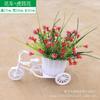 Suministro Directo de Fábrica de Juego de Flores Artificiales para Coche, Ramo de Flores Secas de Seda Artificial, Adornos para Fotografía, Flores Decorativas para Modelo de Escritorio en Casa