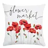 Almohada del Día de Acción de Gracias Transfronteriza Juego de Cojines de Silla de Verano Nórdico Cubierta de Sofá Funda de Cojín de Mesita de Noche Productos para el Hogar al por Mayor