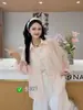 Camisa solar fina estilo coreano de Tencel para mujer, corte holgado, transpirable, versátil, camisa casual de manga larga