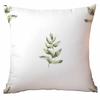 Funda de cojín con estampado de planta y flor verde primavera de Amazon para sala de estar, sofá, cojín