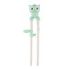 Xi'erbao - Palillos de aprendizaje para bebés, palillos de entrenamiento con forma de búho de dibujos animados, palillos de práctica para niños, material ABS, 9343