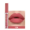 Maquiagem Transfronteiriça 12 Cores Batom Matte Brilho Labial Handaiyan Longa Duração Não Gruda na Xícara Sem Desbotamento Gloss Labial Atacado