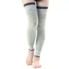 Pierneras de Cachemir de Ajenjo Calentamiento Automático Calcetines Largos para Piernas Frías de Personas Mayores, Calentadores de Rodillas para Invierno, Mangas de Rodilla Extendidas y Engrosadas para Articulaciones