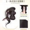 Peruca Coque de Cabelo para Mulheres com Presilha de Garra, Cabelo Humano Realista, Penteado Coque Natural com Elástico de Cabelo