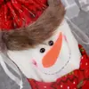 Bolsa de Regalo Navideña Bolsa de Regalo Bolsa de Dulces Bolsa de Regalo de Papá Noel Suministros Navideños Accesorios Caja de Regalo de Terciopelo Dorado