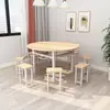 Mesas y sillas de comedor para cantina de empleados, asientos para 4/6/8 personas, taburetes colgantes, mesas de comedor integradas, mesas y sillas para descanso de cantina escolar y capacitación de empresa
