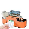 Portavasos Multifuncional para Coche, Caja de Almacenamiento para Coche, Estante de Almacenamiento en el Respaldo del Asiento, Caja de Almacenamiento en el Respaldo del Asiento, Caja de Pañuelos para Coche