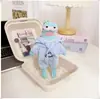 Colgantes de peces geniales, peces flácidos, peces que yacen planos de los residentes de Fondo de Bikini, accesorios para llaveros, chales de Navidad