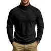 Moletom quente com gola alta, zíper duplo, casual, soltinho, para uso externo, masculino, outono e inverno, peso-pesado, transfronteiriço europeu e americano