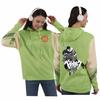 Sudadera con capucha para pareja de talla grande con forro polar de Amazon, sudadera con capucha y empalme transfronterizo, Berserk Sword Wind Legend