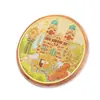 Monedas conmemorativas de ciudades, recuerdos turísticos, monedas coloridas en relieve con paisajes arquitectónicos de Beijing, Shanghái y Nanjing, monedas conmemorativas coleccionables