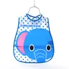Toalla babero para bebé multicolor multiestilo bolsa para babas de bebé babero de comer EV toalla suave para babas sin lavado impermeable tridimensional