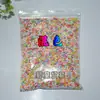 Partículas de espuma de colores de Amazon material para manualidades DIY protección del medio ambiente Bola de poliestireno expandido rellena de partículas decorativas