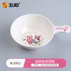 Wuhe A5 Melamina Imitação Porcelana Louças Tigelas e Pratos Desenho Animado Série Coelho Auspicioso Crianças Pratos de Jantar Infantis com Certificação de Segurança