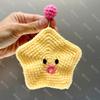 Bolsa para Llaves de Coche Lindo Dibujo Animado Hecho a Mano Lana Tejida Suministros para Coche Colgante Estuche Protector para Llaves Bolsa de Almacenamiento para Mujeres